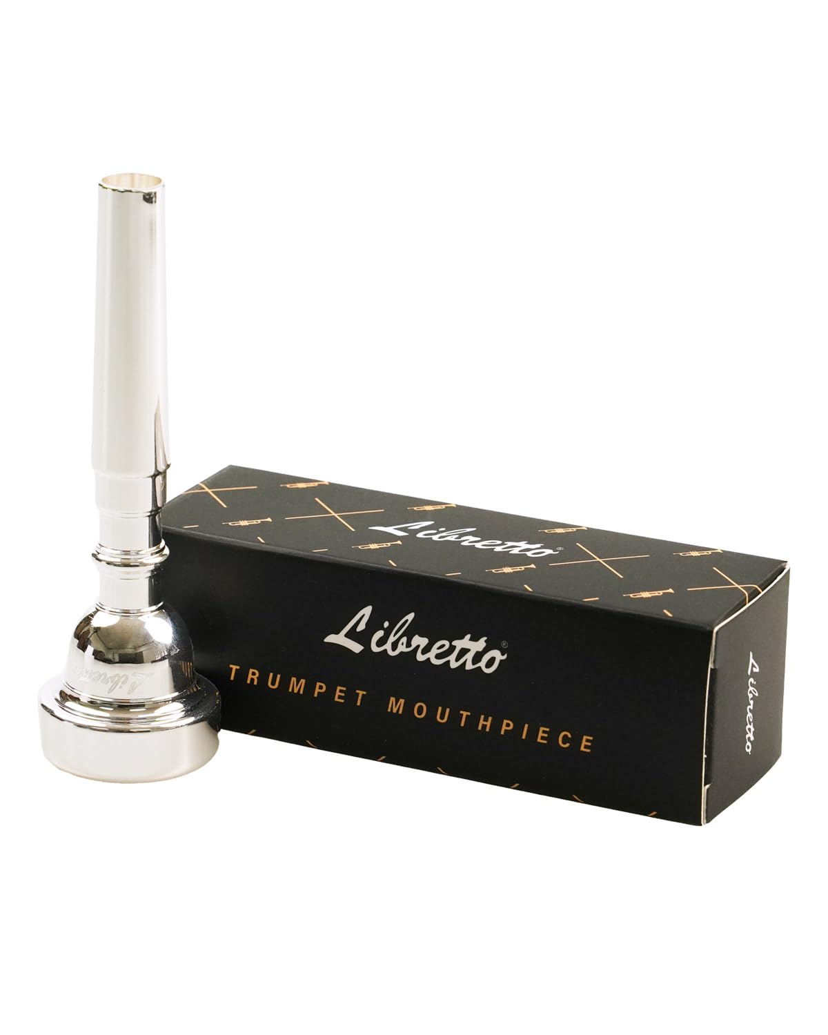 Amazon.com: Libretto 3C Trumpet Mouthpiece, 2μm Silver Plated